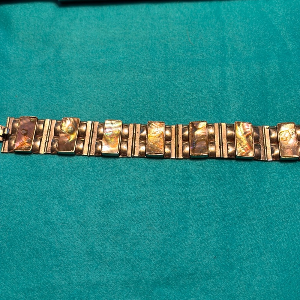 Alpaca silver bracelet